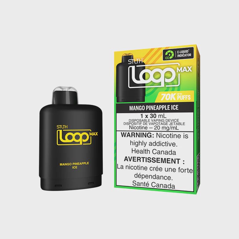 Mango Pineapple Ice STLTH LOOP MAX, Nicotine: 20mg