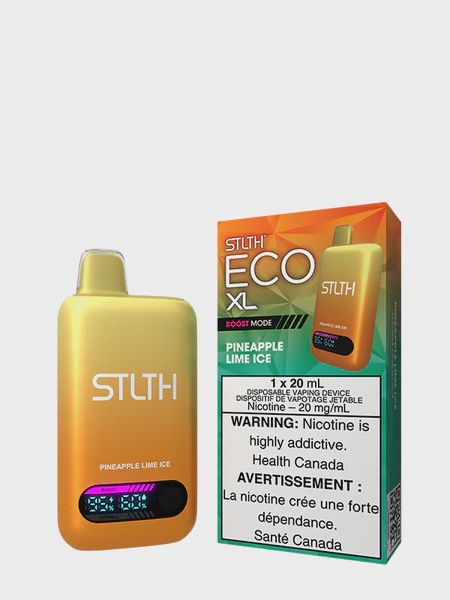 Pineapple Lime Ice - STLTH Eco XL Disposable, Nicotine: 20mg