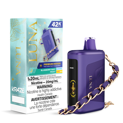 Blueberry Mint Frost - Kraze Luna Disposable