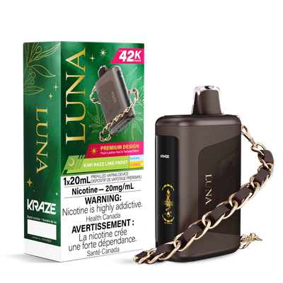 Kiwi Razz Lime Frost - Kraze Luna Disposable