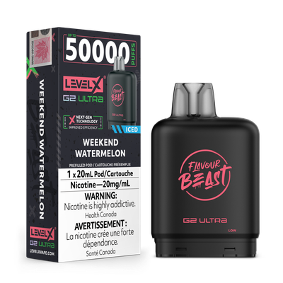 Weekend Watermelon Flavour Beast Level X G2 Ultra Pod