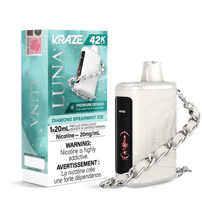 Diamond Spearmint - Kraze Luna Disposable