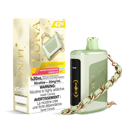 Ravish Raspberry Lemon Ice - Kraze Luna Disposable