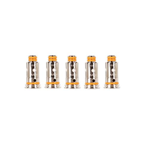 GeekVape G Replacement Coil (5 Pack), Resistance: 0.6ohm (Mesh)