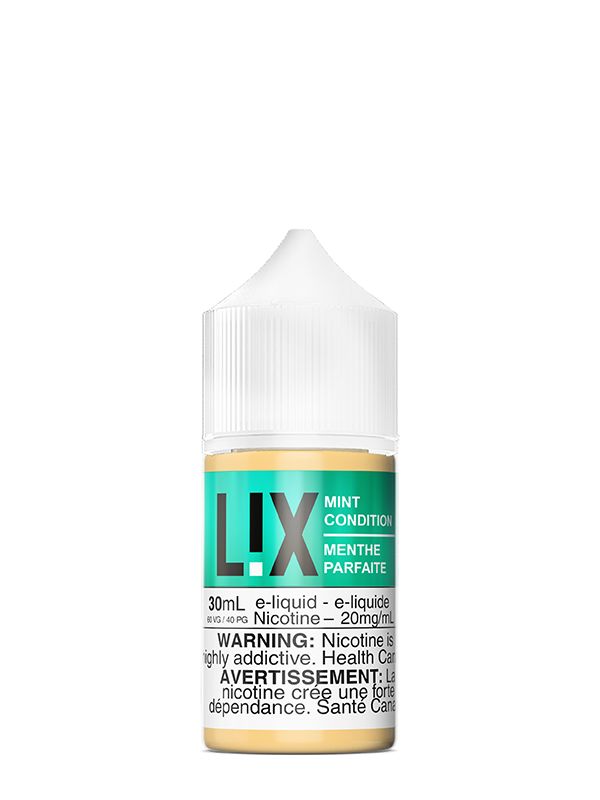 Mint Condition by L!X Salt, Nicotine: 10mg, Size: 30ml