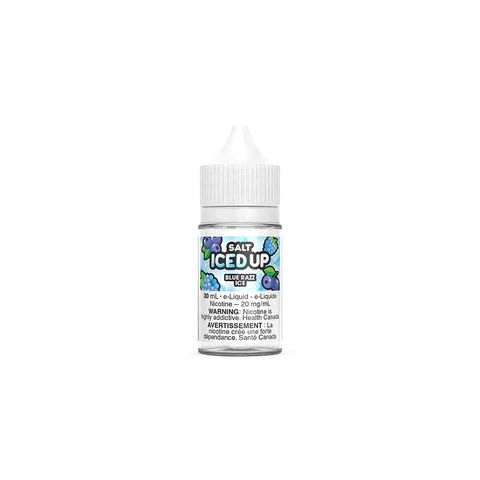 Blue Razz Ice by Iced UP Bold Salt, Nicotine: 20mg (Bold 50), Size: 30ml