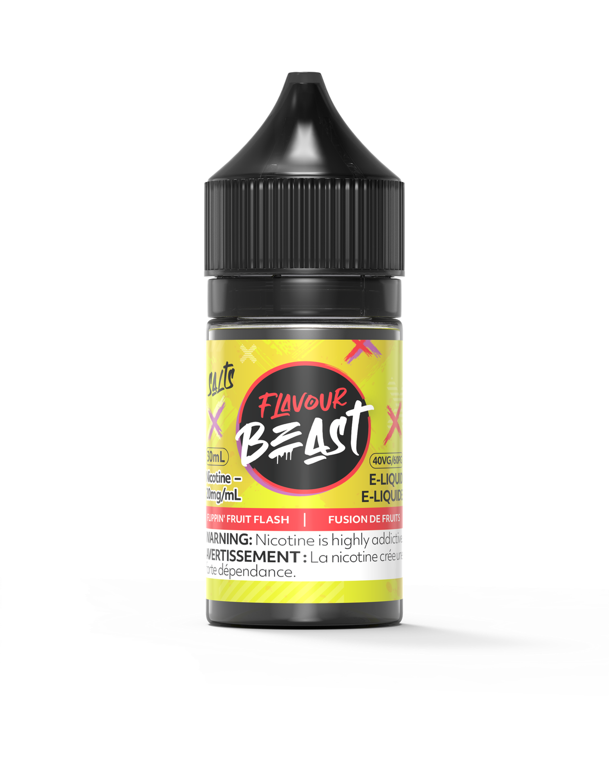 Flippin' Fruit Flash by Flavour Beast Salt, Nicotine: 20mg, Size: 30ml