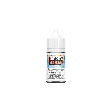 Peach by Berry Drop Salt, Nicotine: 12mg, Size: 30ml