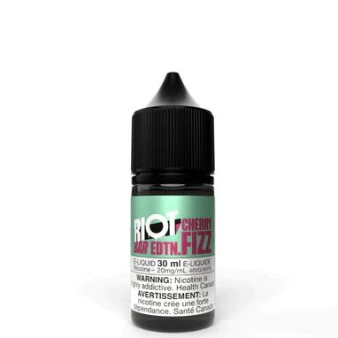 Cherry Fizz by Riot Bar Salt, Nicotine: 10mg, Size: 30ml