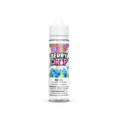 Raspberry by Berry Drop Ice, Nicotine: 6mg, Size: 60ml