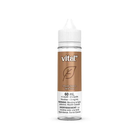 Smooth Tobacco by Vital 60, Nicotine: 3mg, Size: 60ml