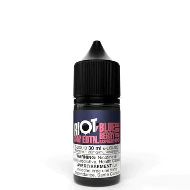 Blueberry Sour Raspberry by Riot Bar Salt, Nicotine: 10mg, Size: 30ml
