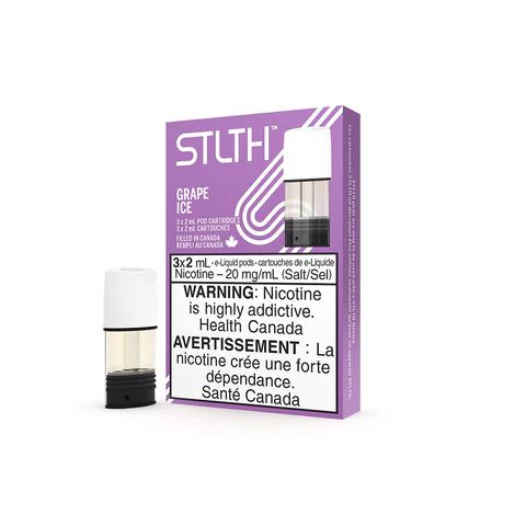 Grape Ice STLTH Pods, Nicotine: 20mg