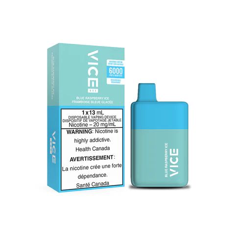 Blue Raspberry Ice - Vice Box Disposable, Nicotine: 20mg