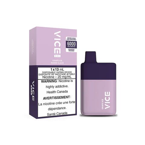 Grape Ice - Vice Box Disposable, Nicotine: 20mg