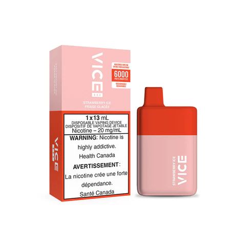 Strawberry Ice - Vice Box Disposable, Nicotine: 20mg