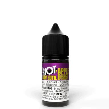 Apple Blackcurrant by Riot Bar Salt, Nicotine: 10mg, Size: 30ml