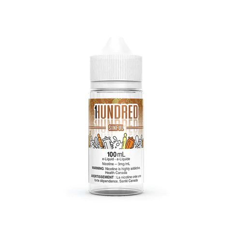 Sinful by Hundred, Nicotine: 3mg, Size: 100ml