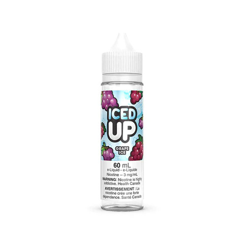 Grape Ice by Iced UP, Nicotine: 3mg, Size: 60ml