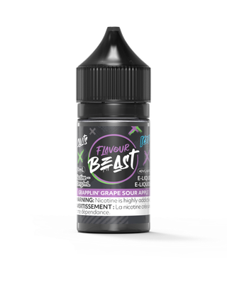 Grapplin' Grape Sour Apple Iced by Flavour Beast Salt