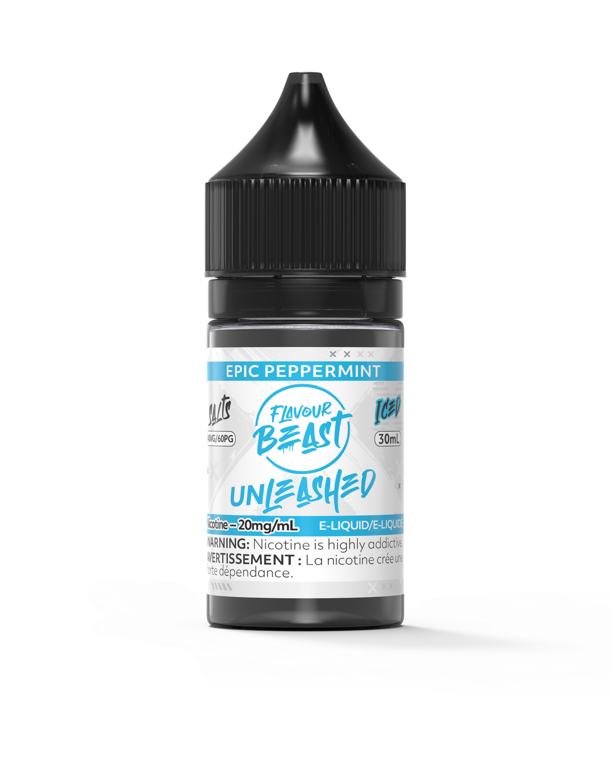 Epic Peppermint Iced by Flavour Beast Unleashed Salt, Nicotine: 20mg, Size: 30ml