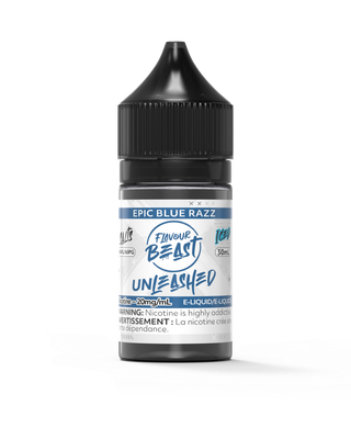Epic Blue Razz Iced by Flavour Beast Unleashed Salt