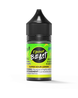 Super Sour Lemon Iced by Flavour Beast Salt