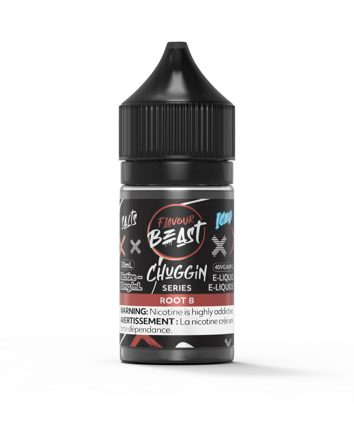 Chuggin' R.B. Iced by Flavour Beast Salt, Nicotine: 20mg, Size: 30ml