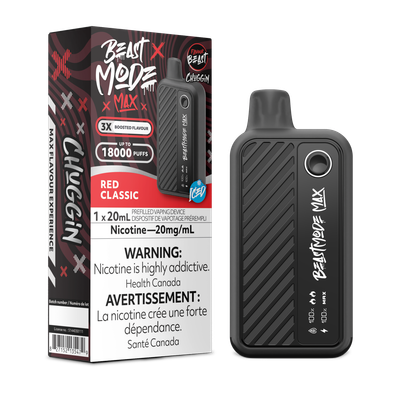 Chuggin' Red Classic - Flavour Beast Beast Mode Max Disposable