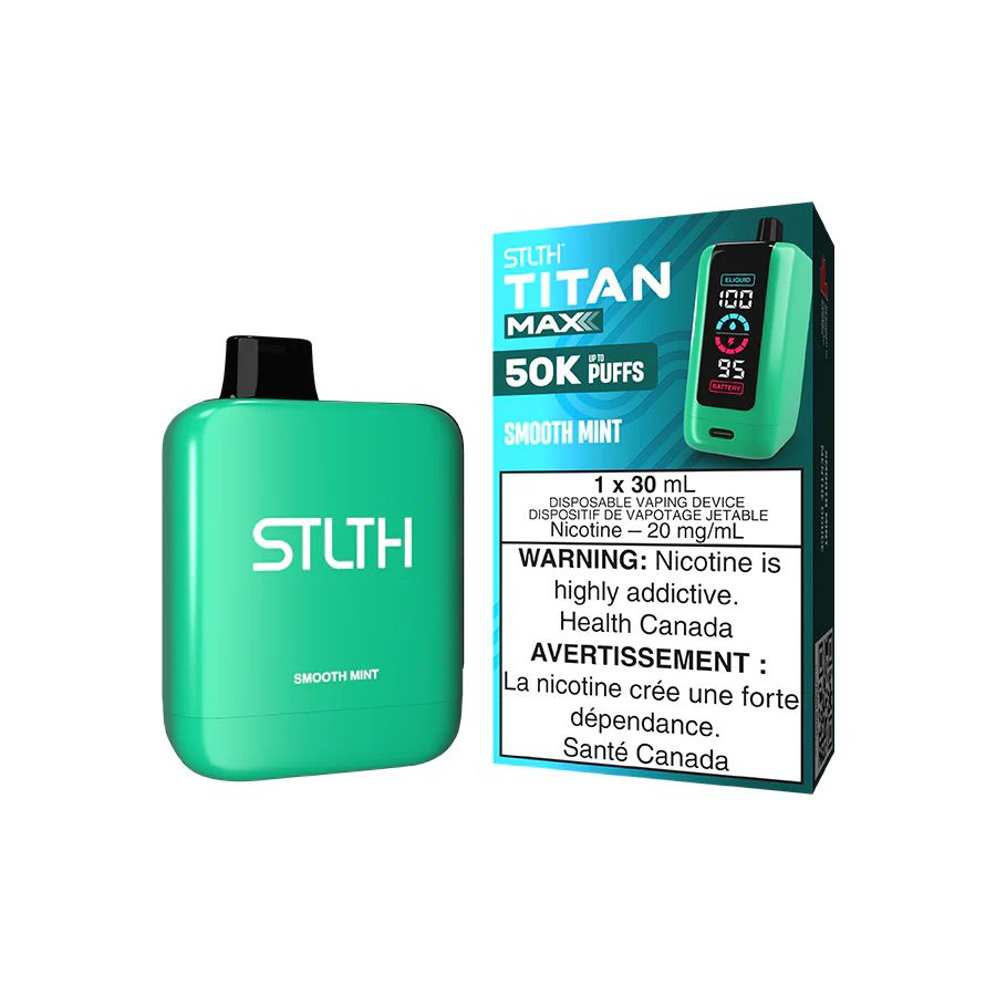 Smooth Mint - STLTH Titan Max Disposable, Nicotine: 20mg