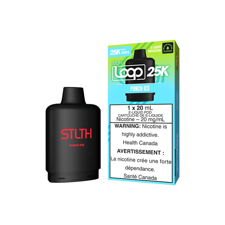 Punch Ice STLTH LOOP 25K Pod, Nicotine: 20mg
