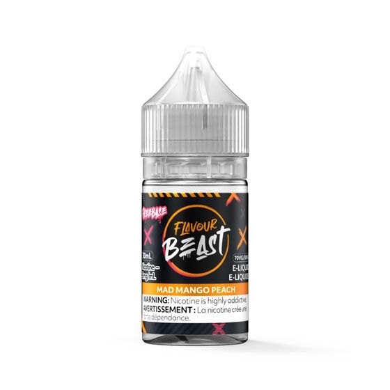 Mad Mango Peach by Flavour Beast Freebase, Size: 30ml, Nicotine: 3mg