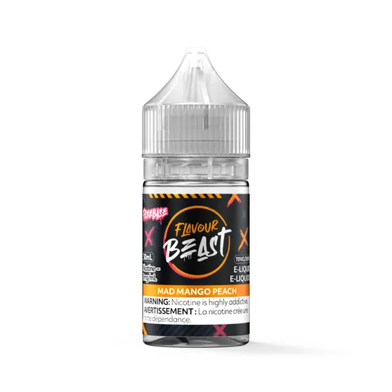Mad Mango Peach by Flavour Beast Freebase, Nicotine: 3mg, Size: 30ml