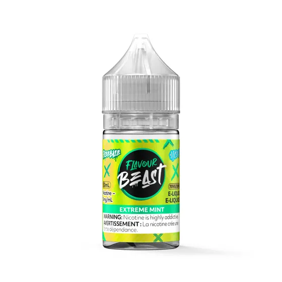 Extreme Mint Iced by Flavour Beast Freebase, Nicotine: 3mg, Size: 30ml