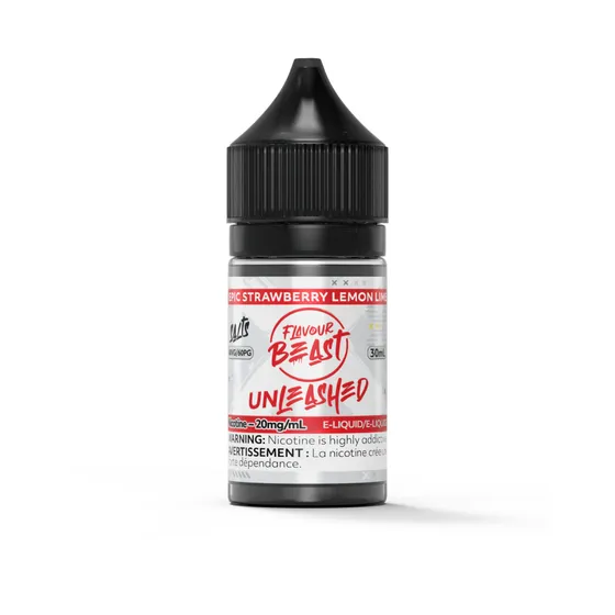 Epic Strawberry Lemon Lime by Flavour Beast Unleashed Salt, Nicotine: 20mg (Discontinued), Size: 30ml