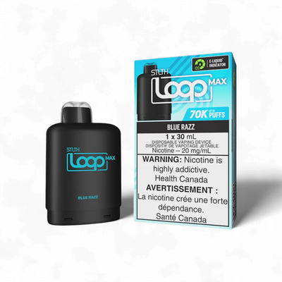 Blue Razz STLTH LOOP MAX Pod