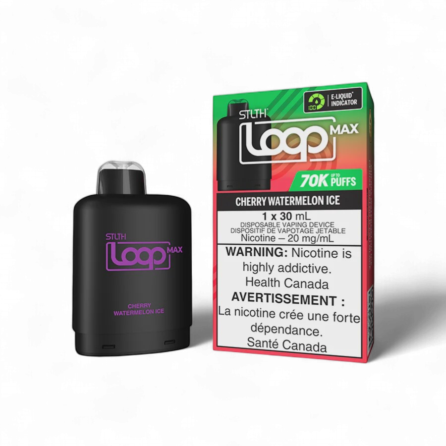 Cherry Watermelon Ice STLTH LOOP MAX Pod, Nicotine: 20mg