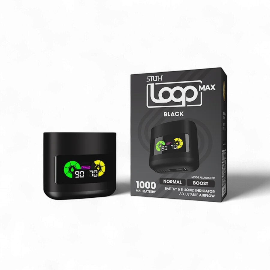 STLTH LOOP MAX Device, Colour: Black
