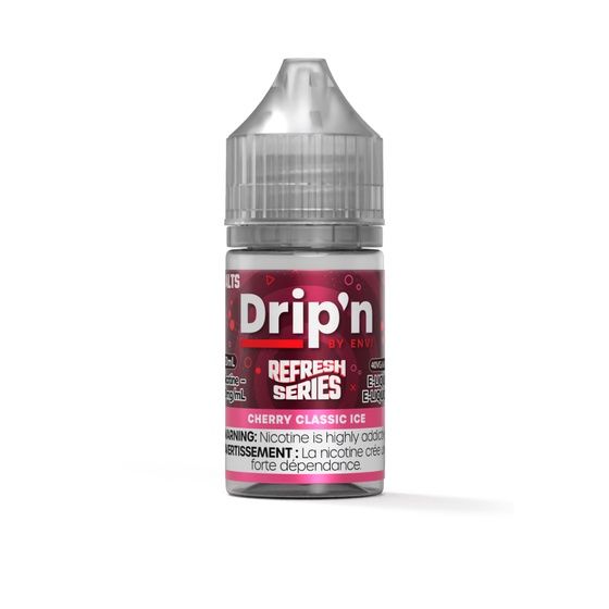 Cherry Classic Refresh Series By Drip'n Salt, Nicotine: 20mg, Size: 30ml