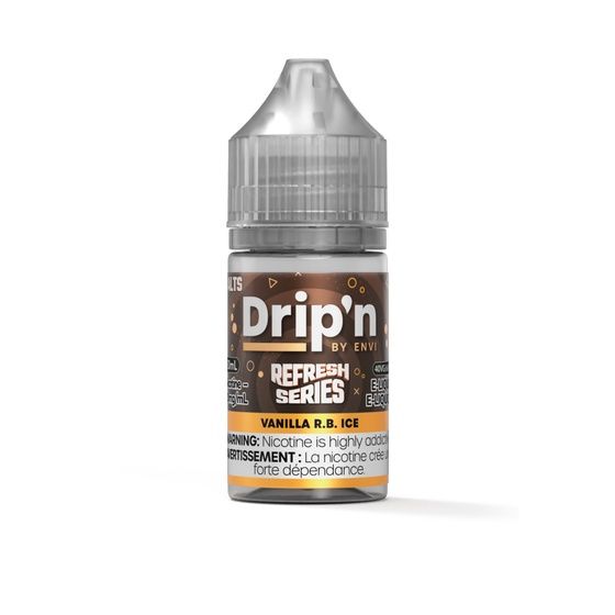 Vanilla R.B. Ice Refresh Series By Drip'n Salt, Nicotine: 20mg, Size: 30ml