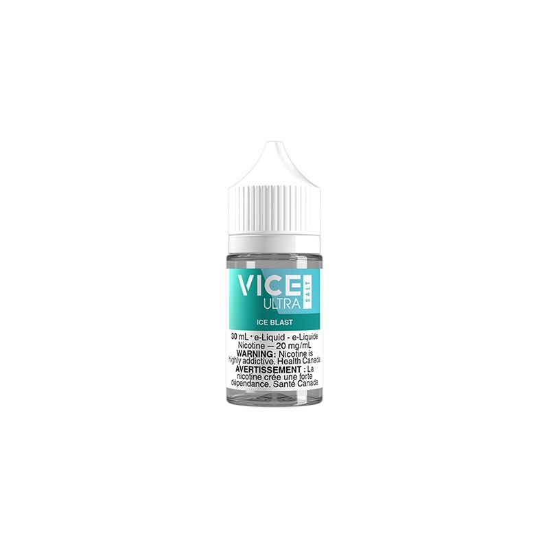 Ice Blast By Vice Ultra Salt, Nicotine: 20mg, Size: 30ml