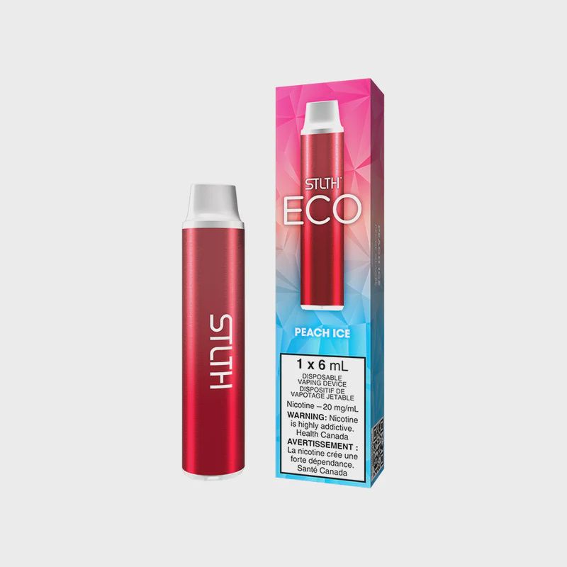 Peach Ice - STLTH Eco Disposable, Nicotine: 20mg