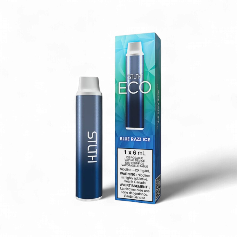 Blue Razz Ice - STLTH Eco Disposable, Nicotine: 20mg