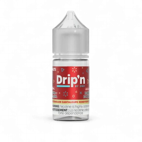 Watermelon Cantaloupe Honeydew Ice by Drip'n Salt, Nicotine: 20mg (Discontinued), Size: 30ml
