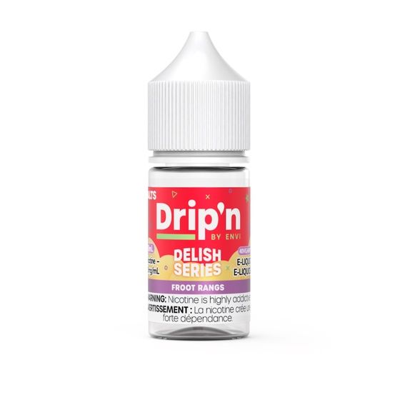 Froot Rangs Delish Series By Drip'n Salt, Nicotine: 20mg (Discontinued), Size: 30ml