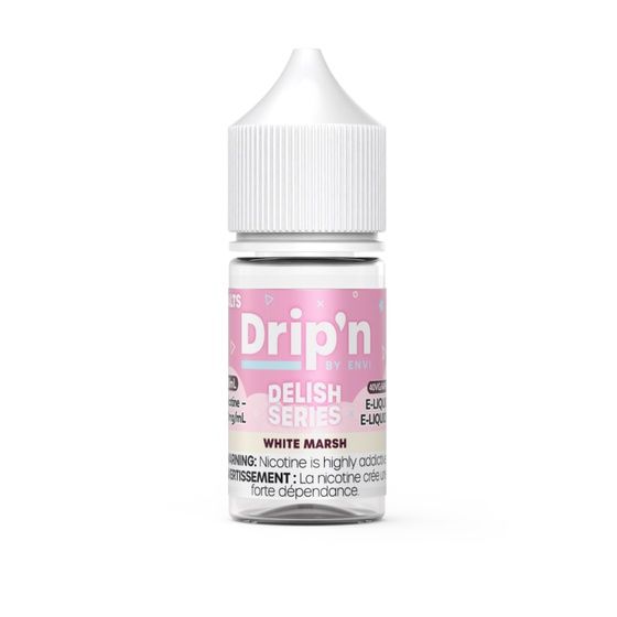 White Marsh Delish Series By Drip'n Salt, Nicotine: 20mg (Discontinued), Size: 30ml