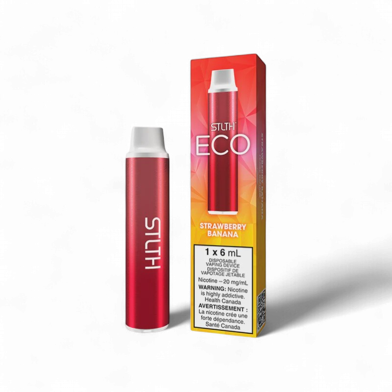 Strawberry Banana - STLTH Eco Disposable, Nicotine: 20mg