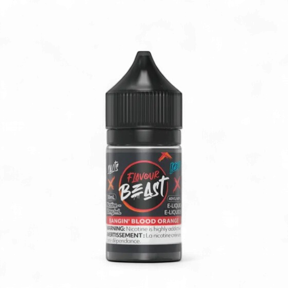 Bangin' Blood Orange Iced by Flavour Beast Salt, Nicotine: 20mg, Size: 30ml