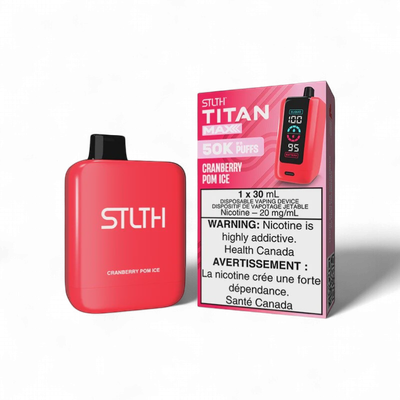 Cranberry Pom Ice - STLTH Titan Max Disposable