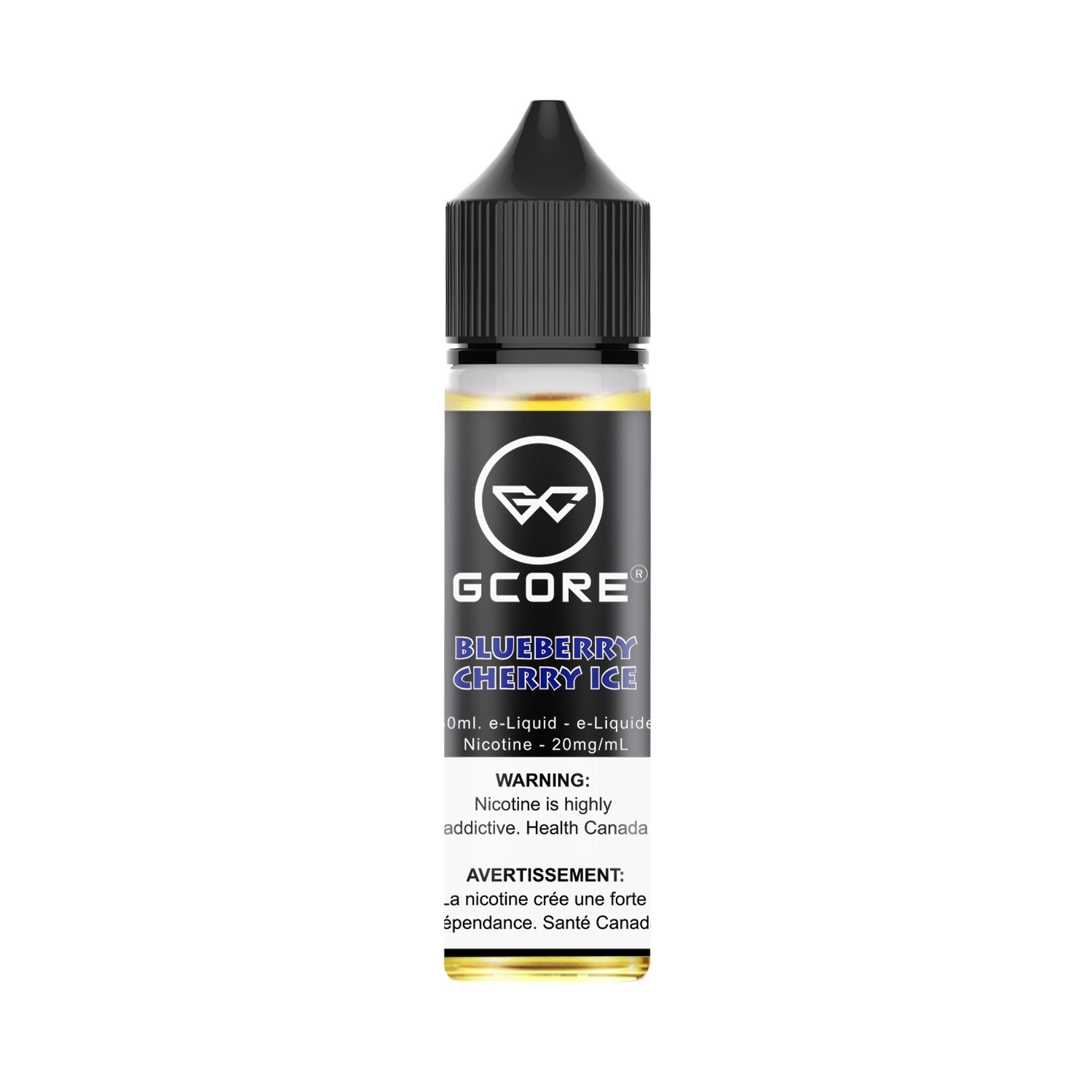 Blueberry Cherry Ice by Gcore Salt, Nicotine: 20mg, Size: 60ml